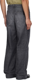 N.Hoolywood Gray Faded Jeans
