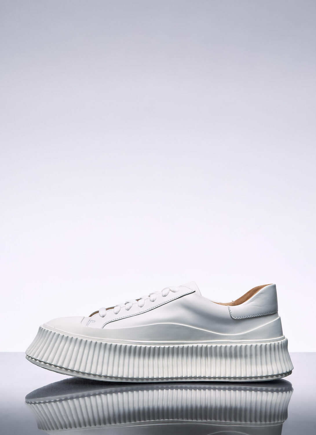 Jil Sander Leather Sneakers