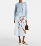 Dorothee Schumacher Summer semi-sheer cotton-blend cardigan