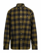 Woolrich Mens Shirt Military in Green