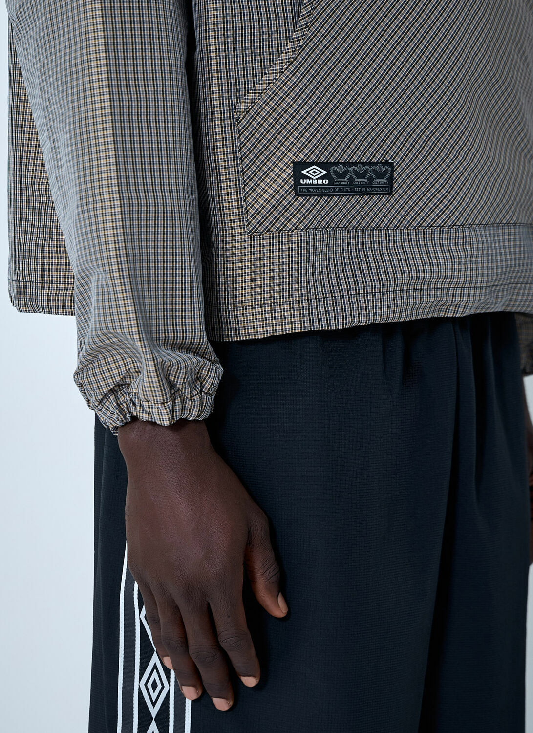 Umbro Masked Check Anorak Jacket