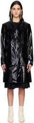 Raf Simons Black Classic Double Breasted Coat