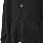 Cole Buxton Men's Brushed Cardigan in Black