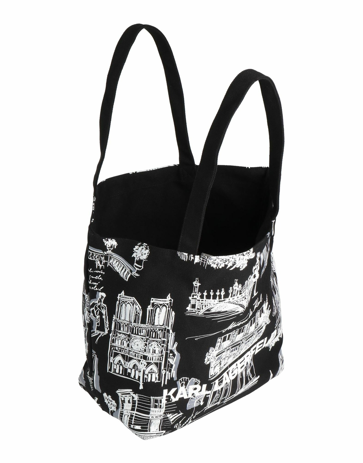 Karl Lagerfeld Womens Handbag in Black