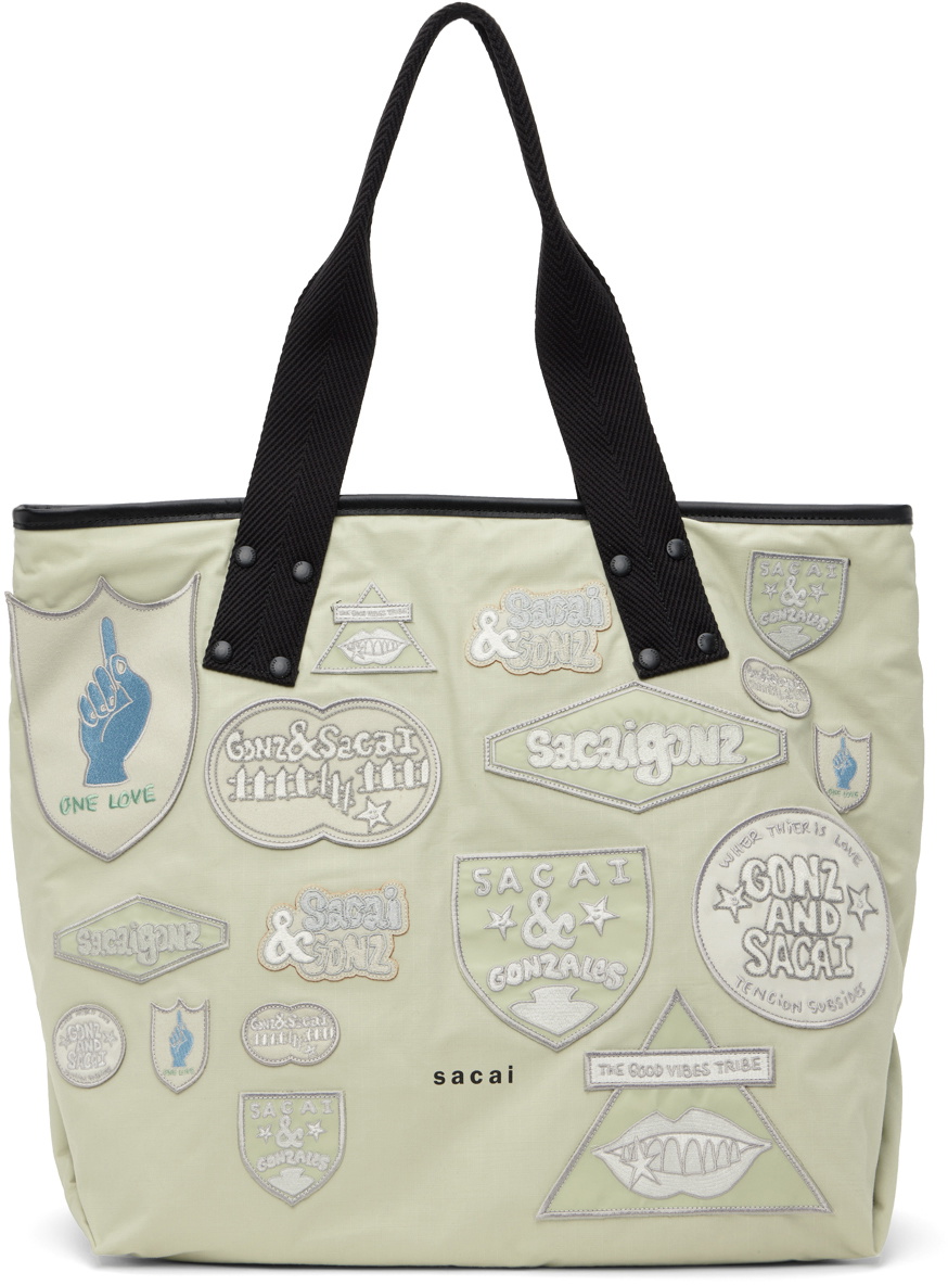 sacai green multi