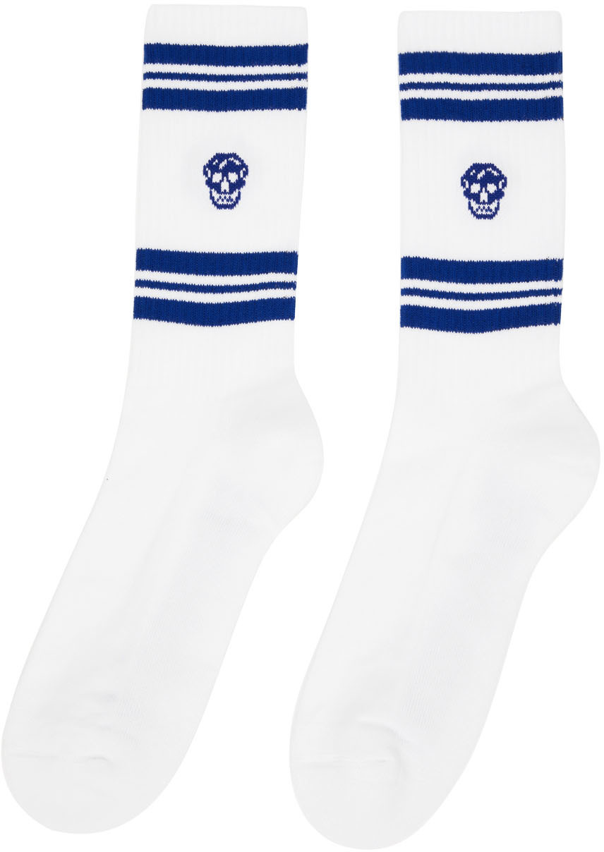 Alexander McQueen White Sport Socks Alexander McQueen