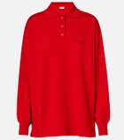 Loewe Double L cashmere-blend polo sweater