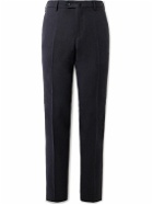 Loro Piana - Pantaflat Slim-Fit Straight-Leg Linen-Twill Suit Trousers - Blue