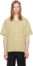 Dunst Khaki Open Collared Shirt