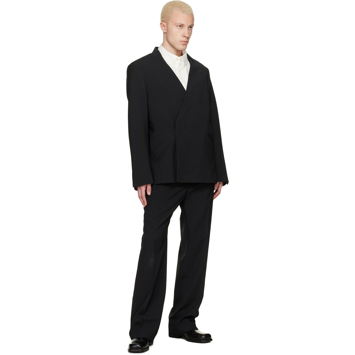 Entire Studios Black Common Tailored Blazer