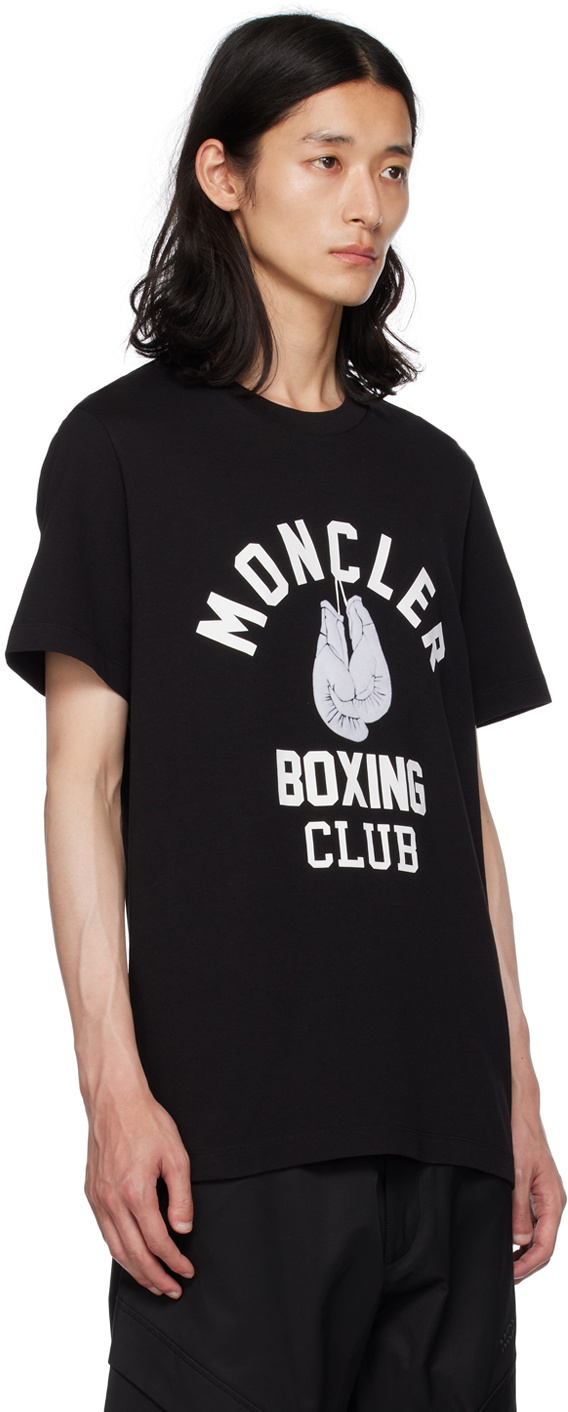 Moncler Black Printed T-Shirt Moncler