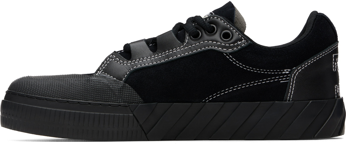 Off-White Black Vulcanized 779 Suede Sneakers