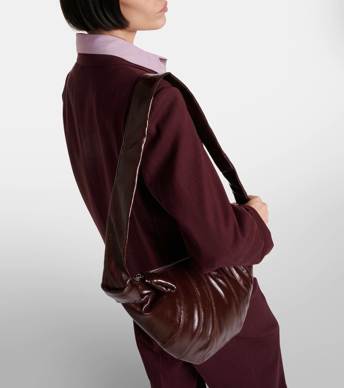 Lemaire Croissant Medium faux leather shoulder bag