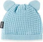 Moschino Baby Blue Teddy Bear Beanie