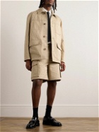 Valentino Garavani - Toile Iconograph Logo-Jacquard Cotton-Blend Jacket - Neutrals