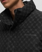 Daily Paper PONDO COTTON MONOGRAM BODYWARMER Black Mens Vest