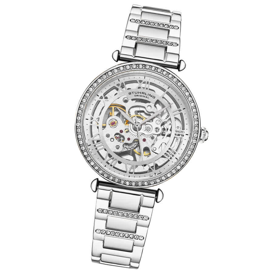 Stuhrling Original Legacy Automatic Silver Dial Ladies Watch M17192