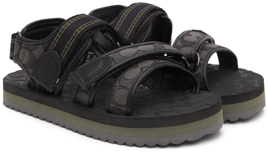 【関税込み】Coach 1941 サンダル Coach 1941 Black Sport Sandals Coach 1941
