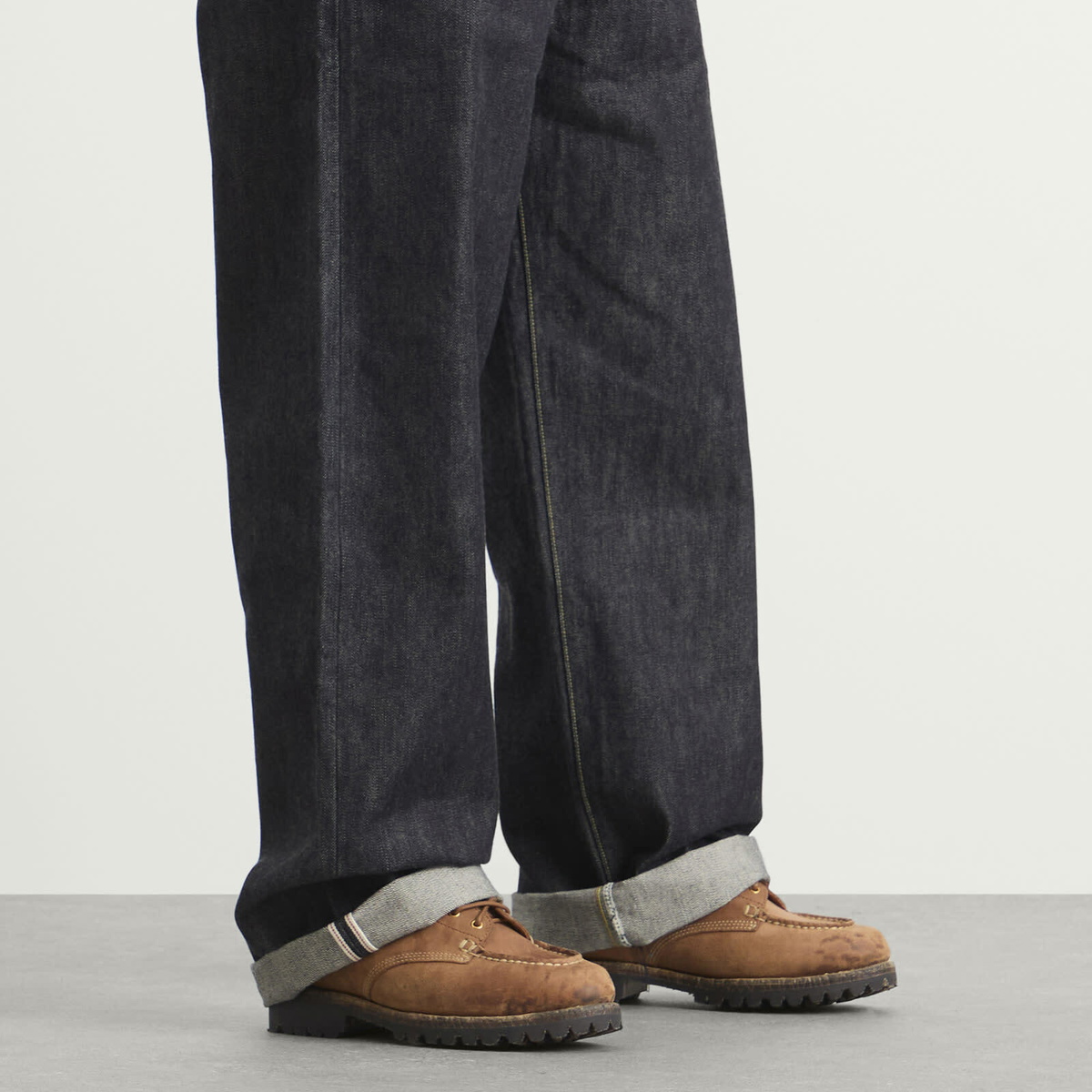 Visvim Men's Scout Tall Folk Boots in Brown