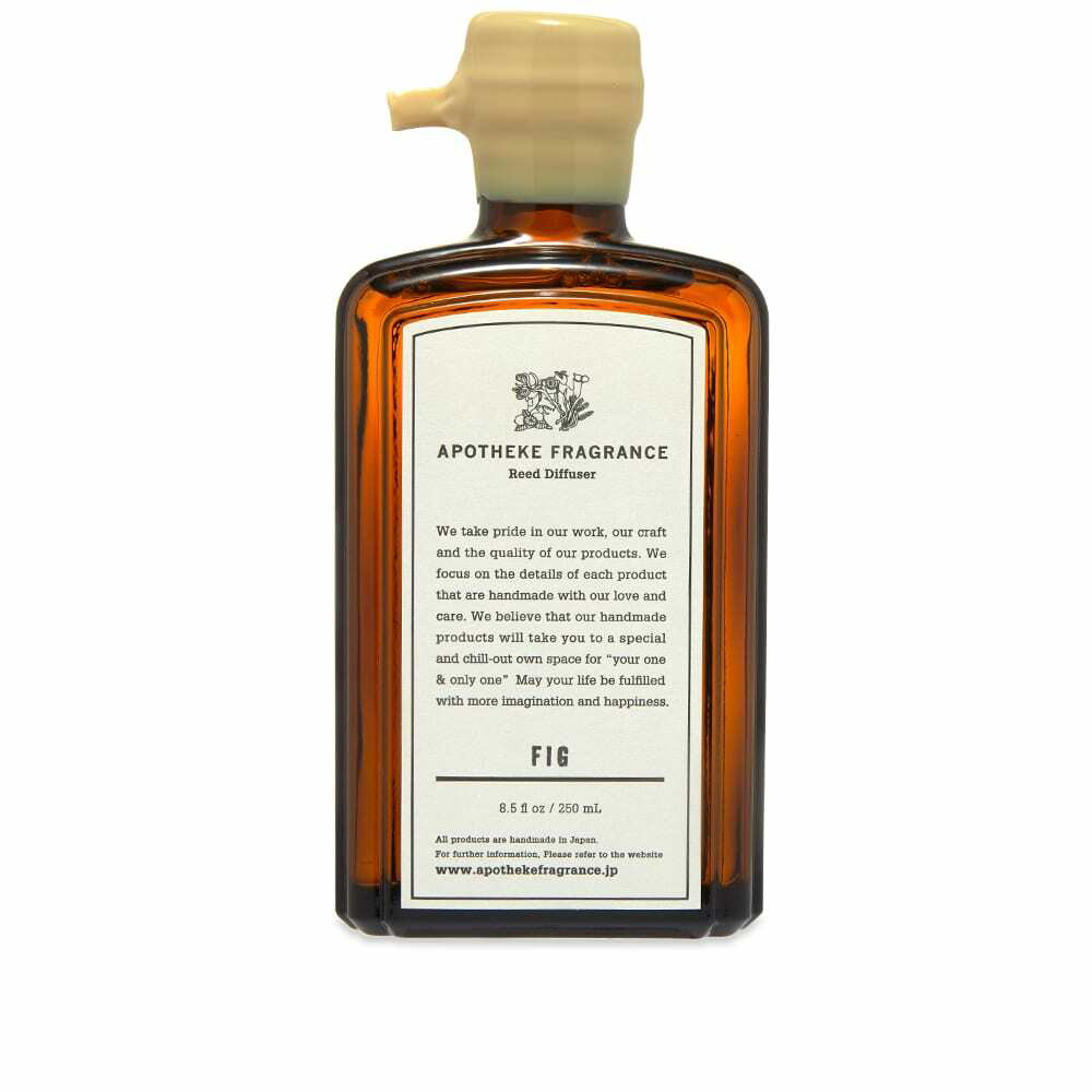 Apotheke Fragrance Reed Diffuser in Fig Apotheke Fragrance