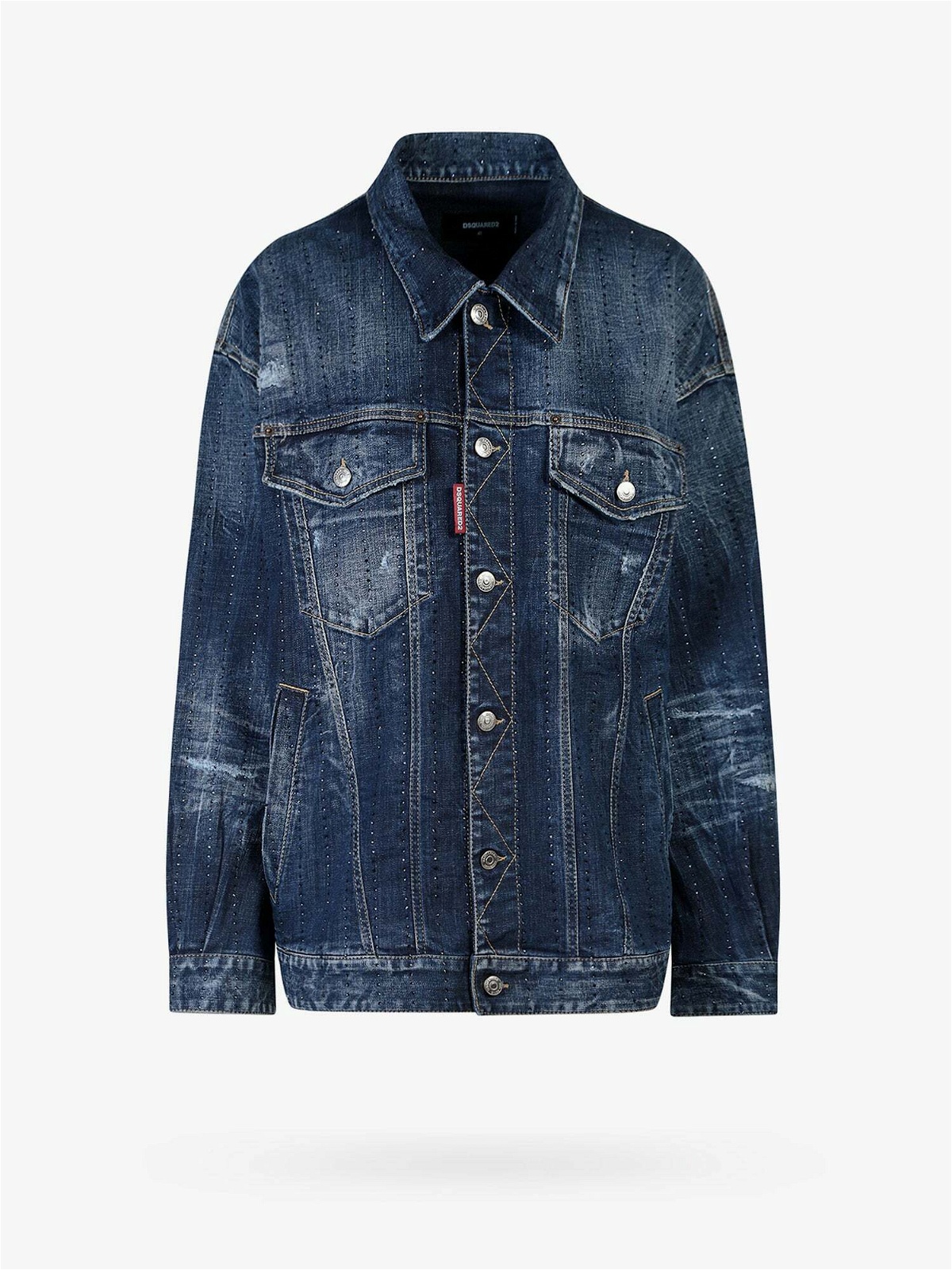 Dsquared2 Jacket Blue Womens Dsquared2