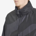A Bathing Ape Men's Abc Camo Nylon Hooded Jacket in Black