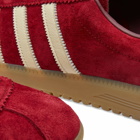 Adidas Bermuda Sneakers in Burgundy/White/Maroon