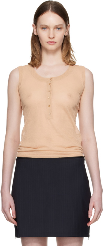 Photo: Paloma Wool Beige Velata Tank Top