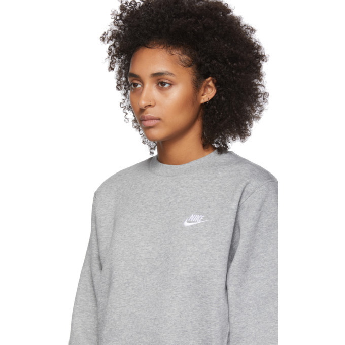 Nike Grey Sportswear Club Sweatshirt Nike