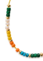 Eliou Pia Beaded Cord Necklace - Multicoloured 1 - One Size