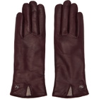 Handsome Stockholm Burgundy Essentials Gloves