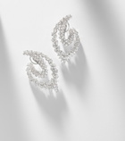 Yeprem Y-Couture 18kt white gold drop earrings with diamonds