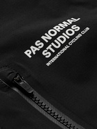 Pas Normal Studios - Logo-Print Shell Gilet - Black