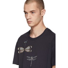 Valentino Navy Dragon Fly T-Shirt