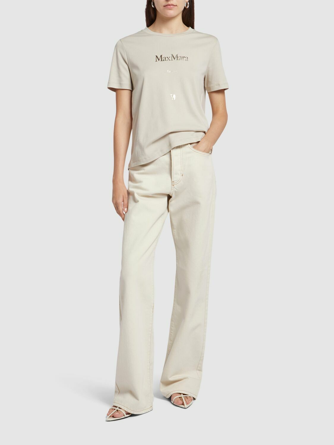 S MAX MARA☆QUIETO Tシャツ エス マックスマーラ S Max Mara S MAX MARA The Cube Tシャツ