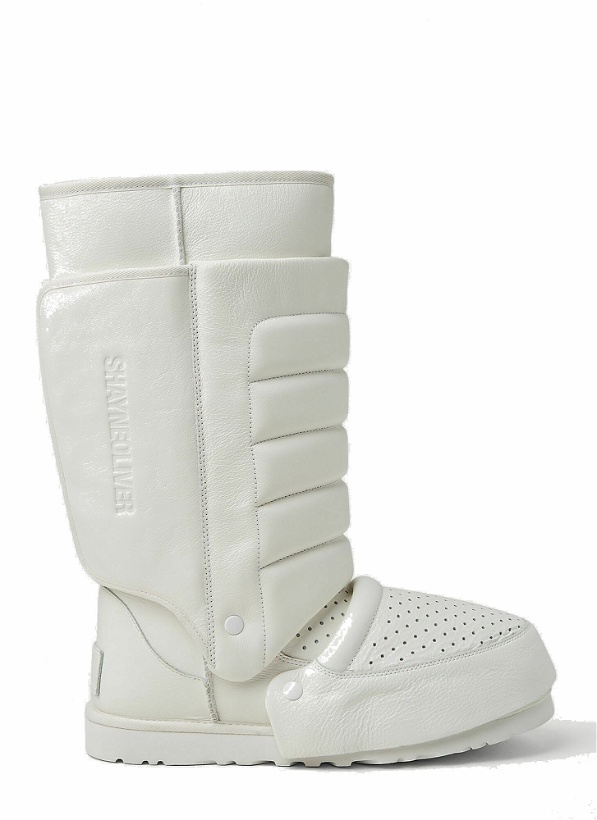 Photo: Armourite Greaves Tall Boots in White