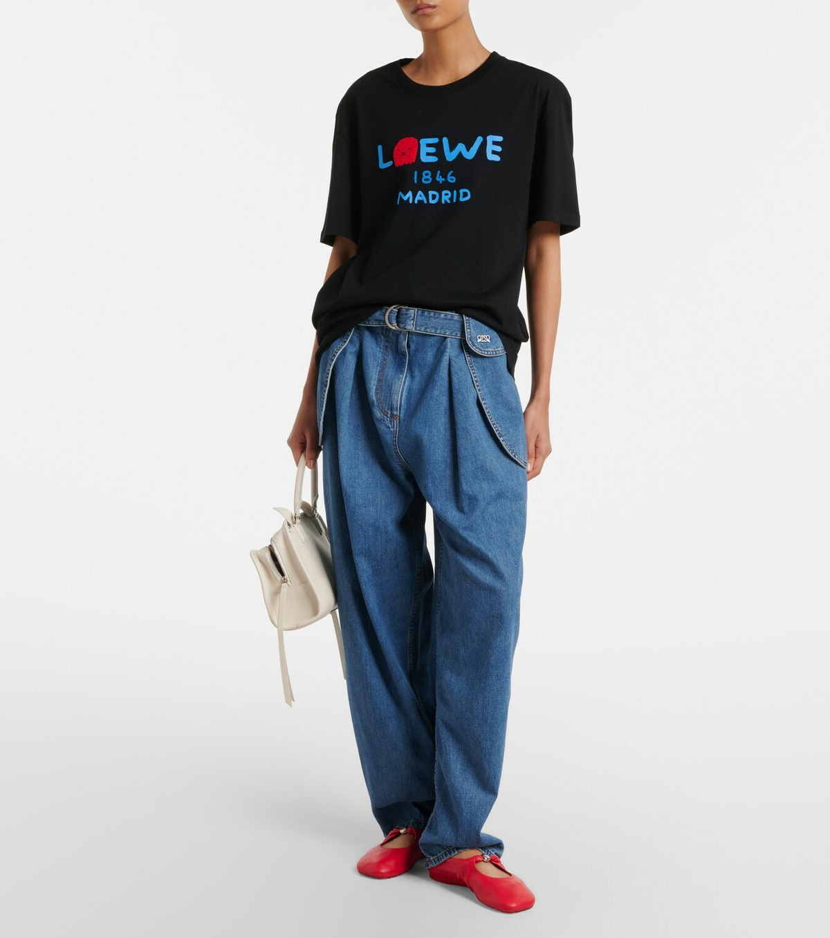 Loewe Logo cotton jersey T-shirt