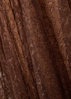 DE LA Vali Foehn Lace Maxi Dress Brown