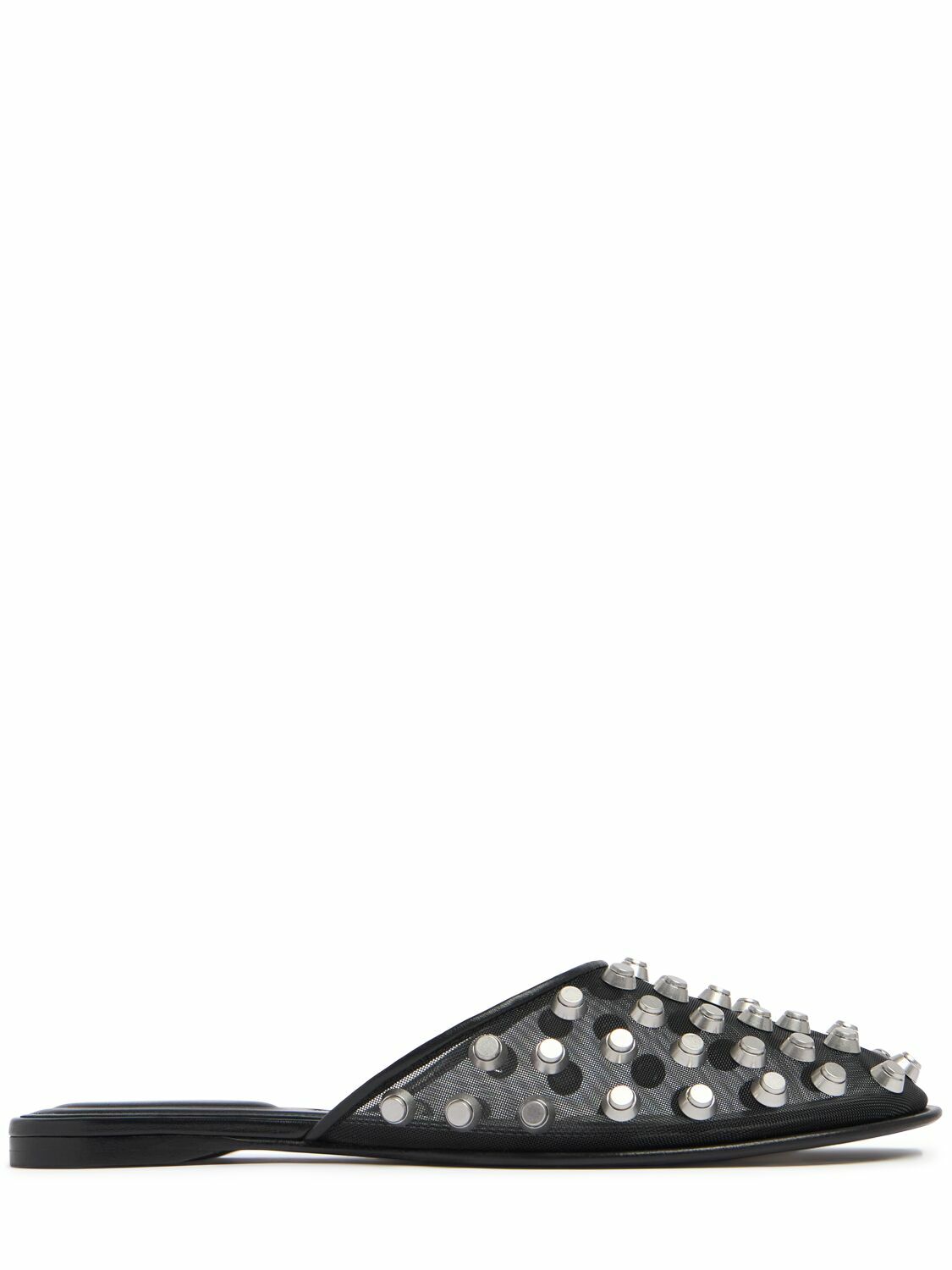 Alexander Wang☆関税込☆10mm ローズメッシュフラットスリッパ ALEXANDER WANG 10mm Rhodes Mesh Flat Slippers Alexander Wang