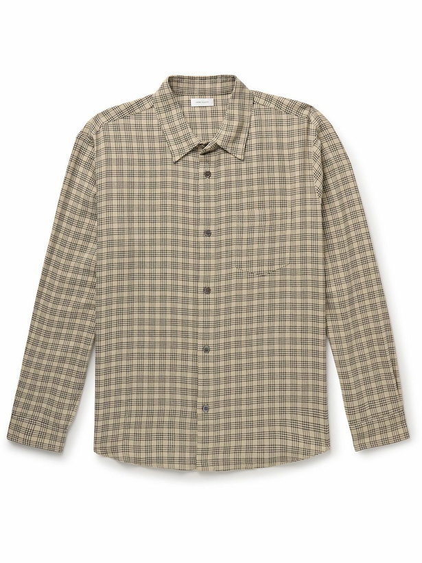 Photo: John Elliott - Cloak Checked Woven Shirt - Neutrals