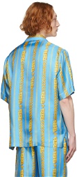 Versace Blue Chain Shirt