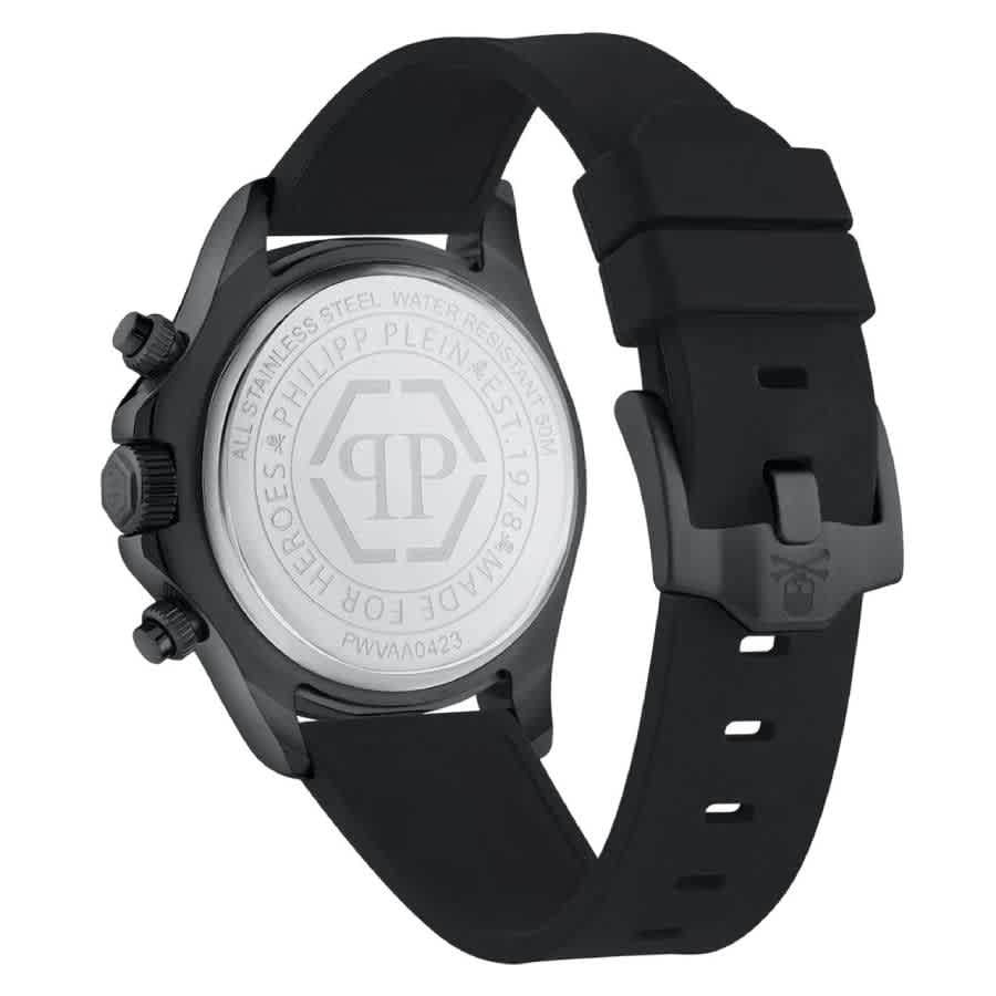 Philipp Plein Nobile Racing Chronograph Quartz Black Dial Mens Watch PWVAA0423