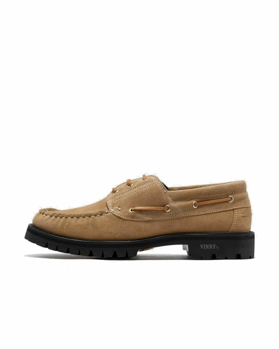 Photo: Vinny´S Aztec Boat Shoe Black - Mens - Casual Shoes