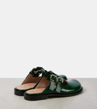 Loewe Campo brushed leather mules