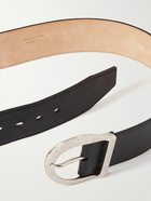 TOM FORD - Full-Grain Leather Belt - Black