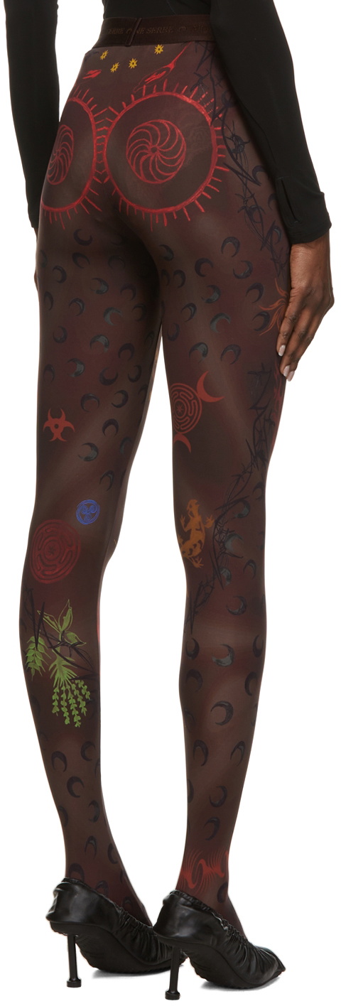 Tattoo leggings MARINE SERRE