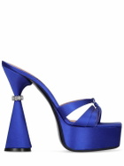 D'ACCORI - 130mm Sienna Satin Mules