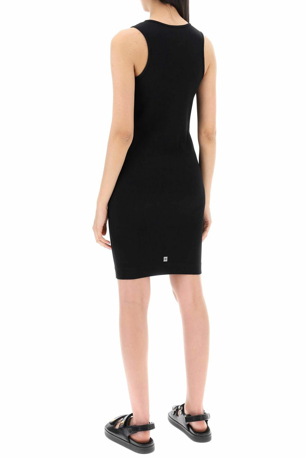 GIVENCHY ribbed logo mini dress Black Givenchy GIVENCHY ribbed logo mini dress Black Givenchy