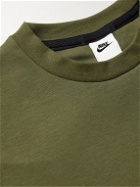 Nike - Sportswear Cotton-Blend Tech Fleece Sweatshirt - Green