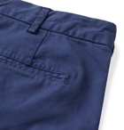 Alex Mill - Slim-Fit Stretch-Cotton Twill Chino Shorts - Blue